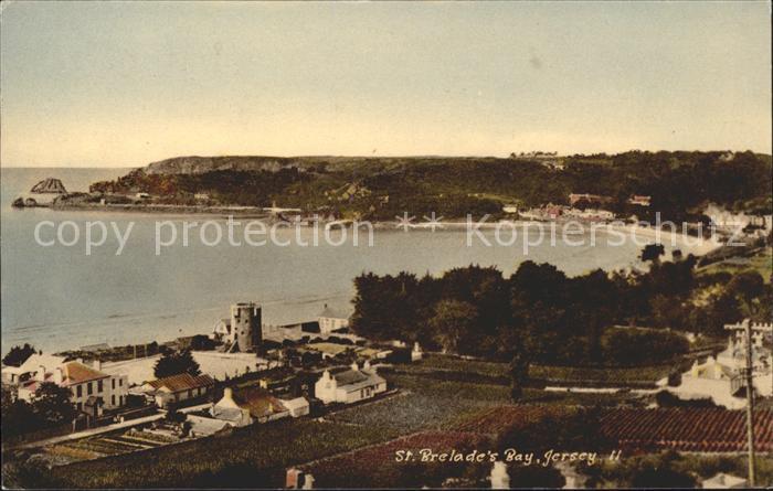 St Brelade Panorama of Bay