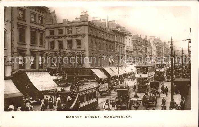 Manchester Market Street Tram Kutsche