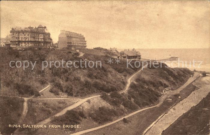 Saltburn View from Bridge