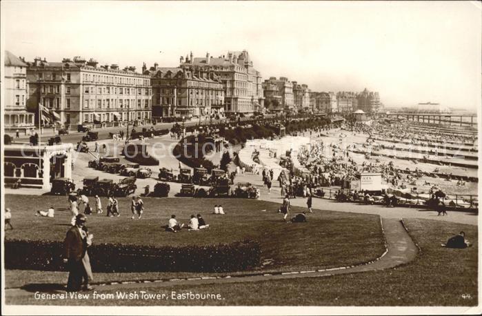 Eastbourne Sussex General view from Wish Tower Beach