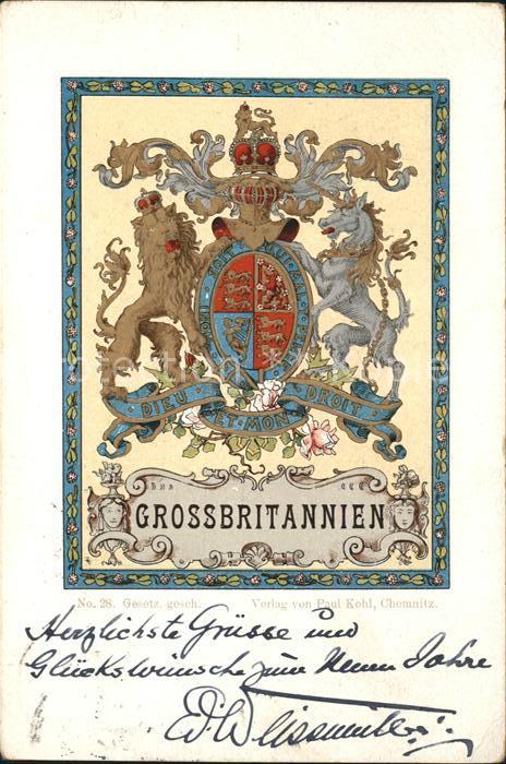 London Wappen Grossbritannien