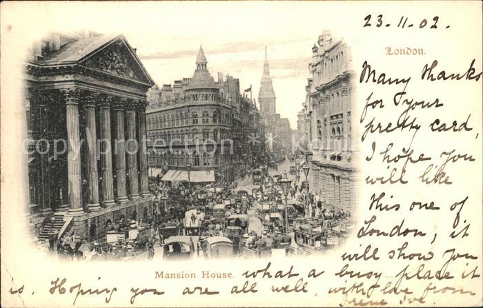 London Mansion House Traffic