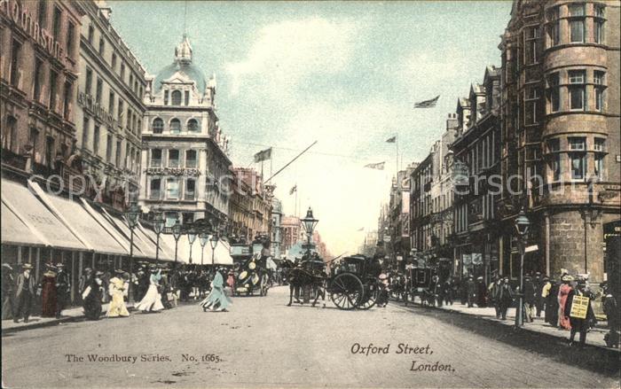 London Oxford Street Kutsche Woodbury Series No. 1665