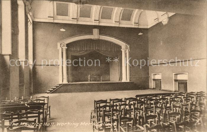 London Maurice Hall Working Men's College Tuck's Post Card
