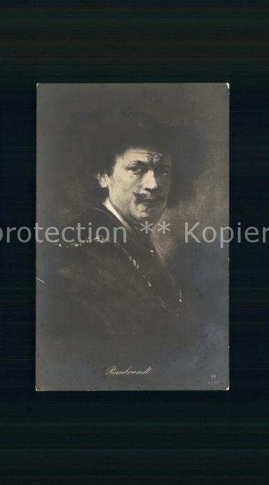 Persoenlichkeiten Rembrandt van Rijn Künstler