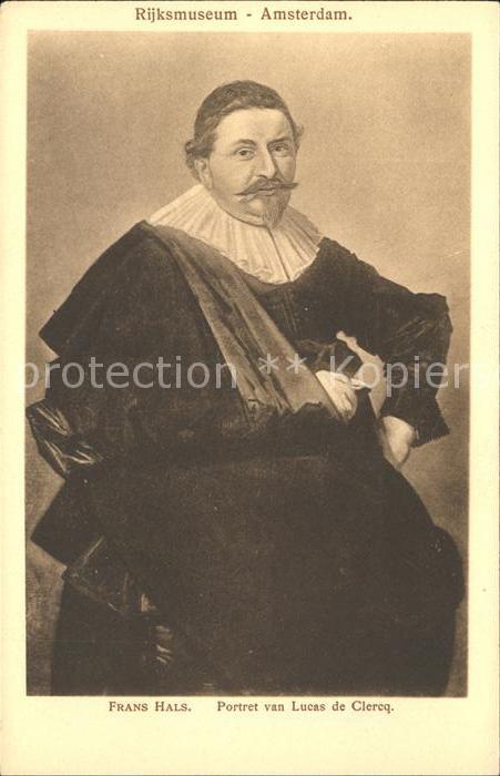 Hals Frans Portret Lucas de Clereq