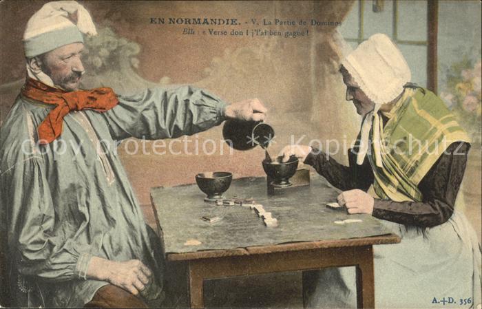 Gesellschaftsspiele Domino En Nomandie
