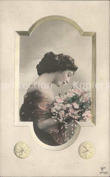 Foto GLCo Nr. 2416/5 Frau Blumen