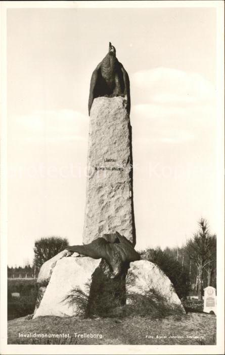 Denkmal Invalidmonumentet Trelleborg