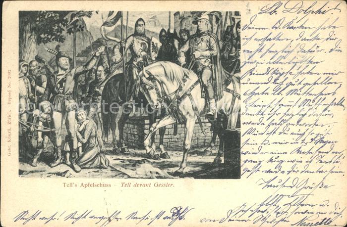 Tell Wilhelm Apfelschuss Pferd