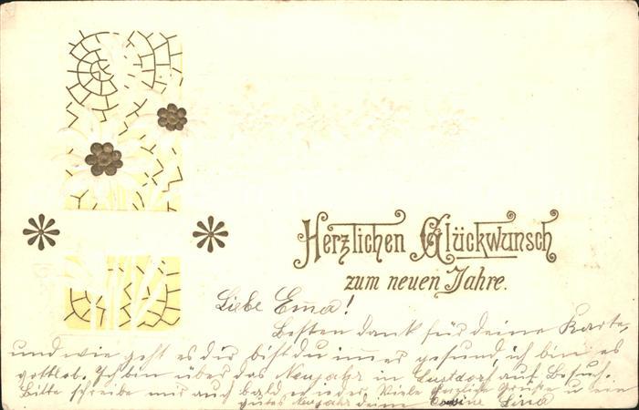 Neujahr Edelweiss