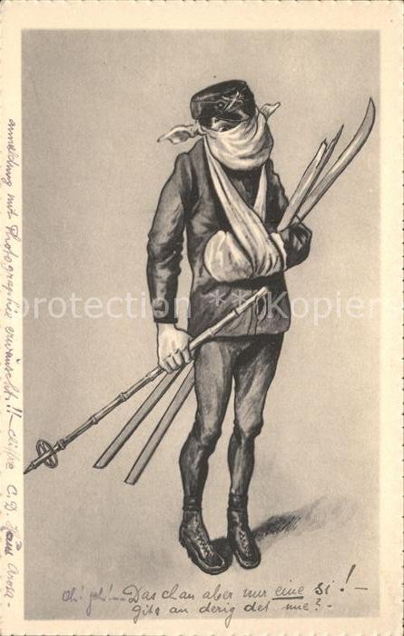 Skifahren Gebirgsjaeger