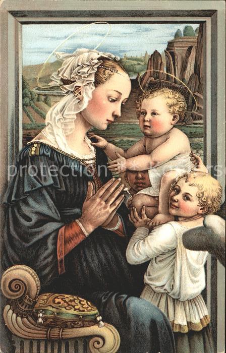 Religion Fra Filippo Lippi La Vierge avec l'enfa