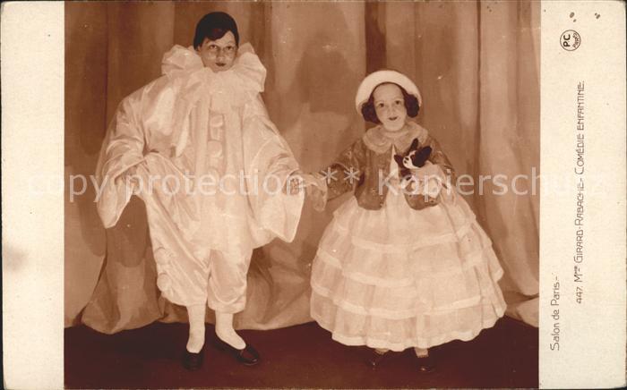 Verlag Salon de Paris Nr. 447 Girard-Rabache Comedie Enfantine Puppen