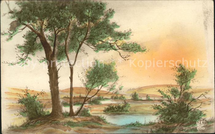 Verlag CEKO Nr. 200 Baeume Fluss Natur