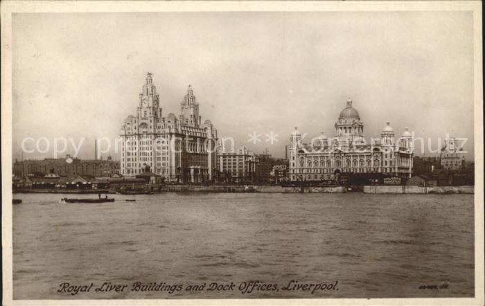 Liverpool Royal Liver Buildings and Dock Offices