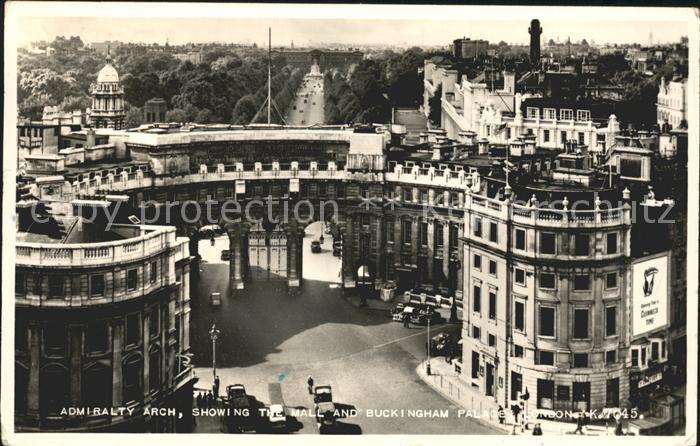 London Admiralty Arch Mall Buckingham Palace