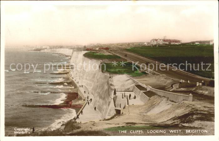 Brighton Hove The Cliffs looking West