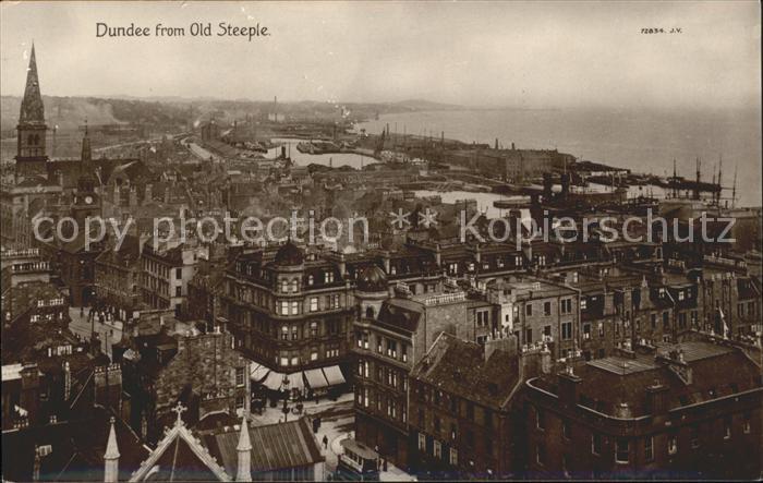 Dundee City View from Old Steeple