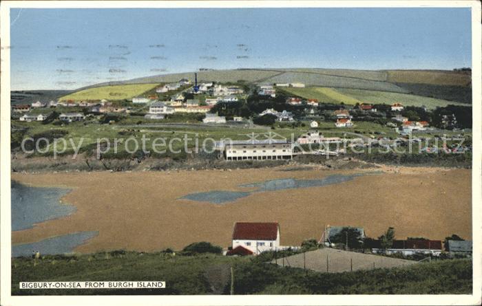 Bigbury-on-Sea from Burgh Island