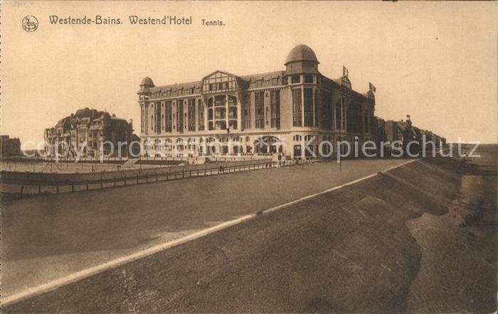 Westende Bains Westend Hotel Tennis