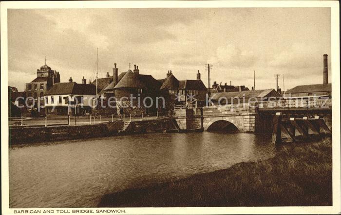 Sandwich Kent Barbican and Toll Bridge