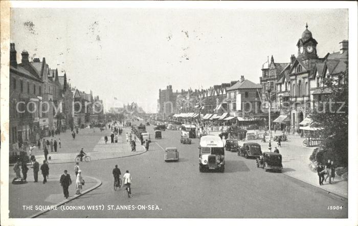 St Annes on Sea The Square looking west