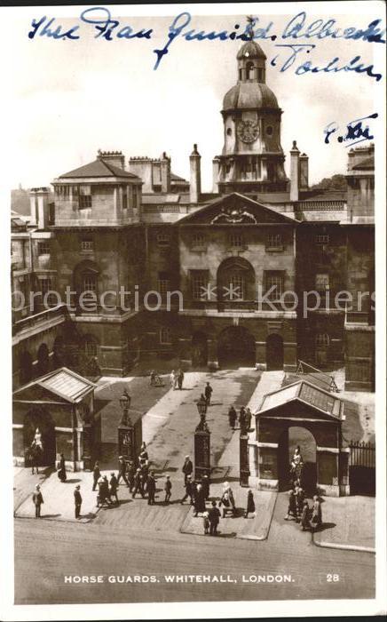 London Horse Guards Whitehall