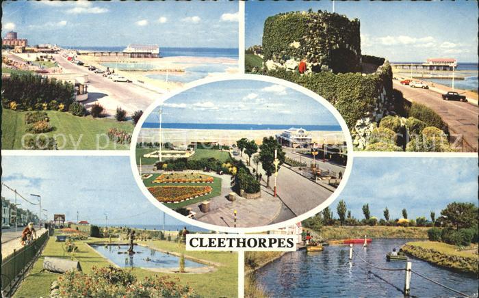 Cleethorpes Promenade Beach Ross Castle Dolphin Gardens Pier Pavilion Kingsway G
