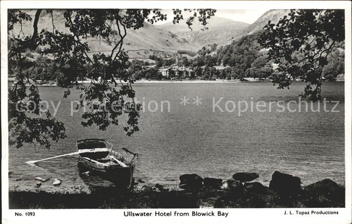 Ullswater Hotel from Blowick Bay Boat