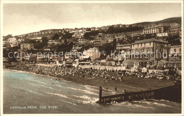 Ventnor Isle of Wight View from the Pier Beach