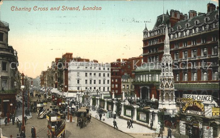 London Charing Cross and Strand Monument