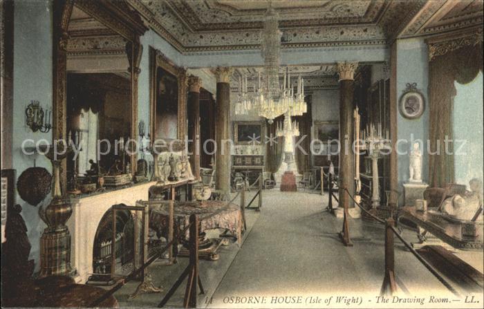 Isle of Wight UK Osborne House Drawing Room