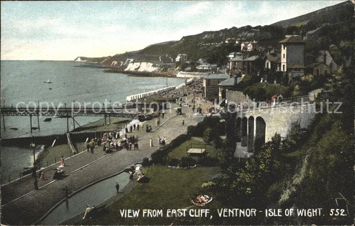 Ventnor Isle of Wight View from East Cliff Promenade