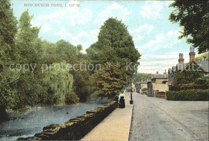 Ventnor Isle of Wight Village pond