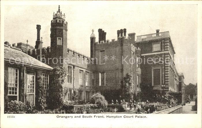Richmond upon Thames Hampton Court Palace Orangery and South Front