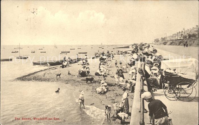Westcliff on Sea The Sands Beach Promenade