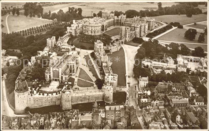 Windsor Castle aerial view