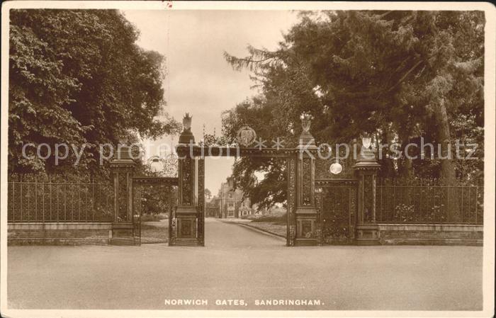 Sandringham Norfolk Norwich Gates