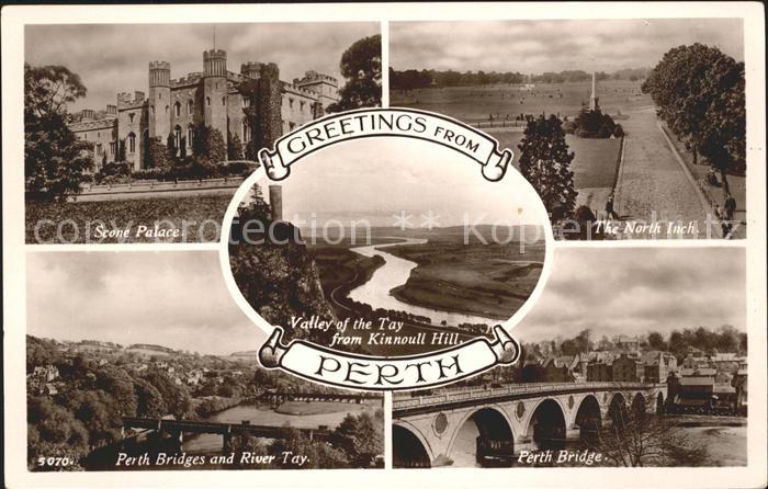 Perth Kinross Scone Palace North Inch Perth Bridge River Tay