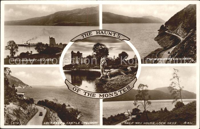Loch Ness Inverness Castle Urquhart Loch Ness Lake Haunts of the Monster Valenti