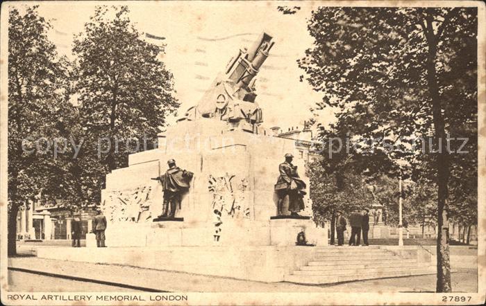 London Royal Artillery Memorial