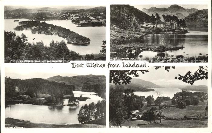 Windermere Town Panorama Lakeland