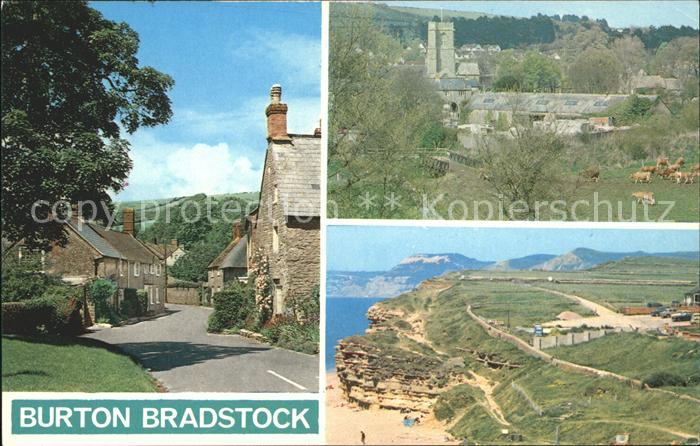 Burton Bradstock Ortspartie Panorama Landschaft
