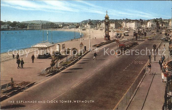 Weymouth Dorset Esplanade and Clock Tower