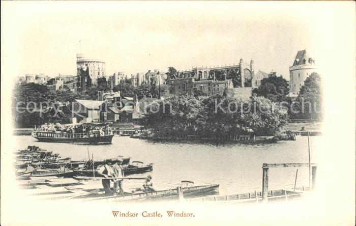 Windsor Castle General view Ferry Boat