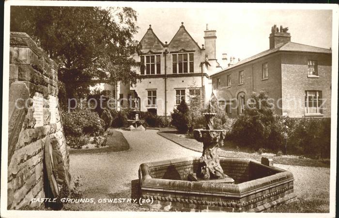 Oswestry Castle Grounds Fountain