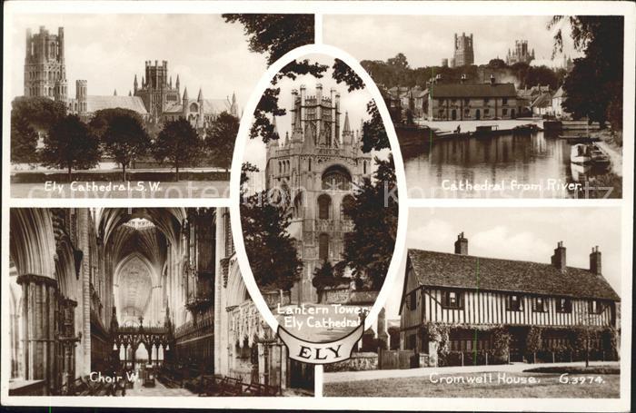 Ely East Cambridgeshire Cathedral Chair Cromwell House Lantern House Valentine's