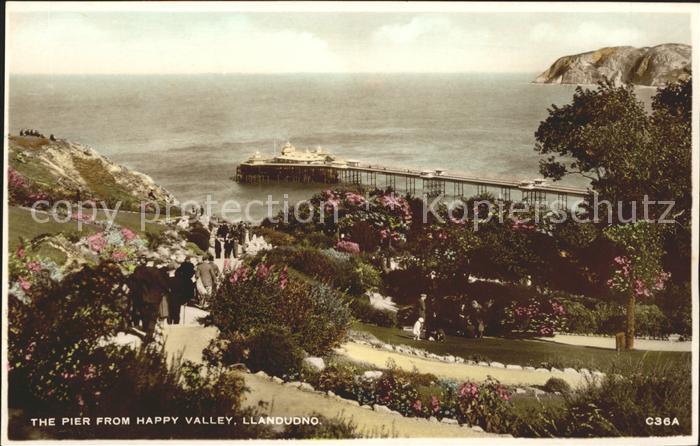 Llandudno Wales Pier from Happy Valley Excel Series
