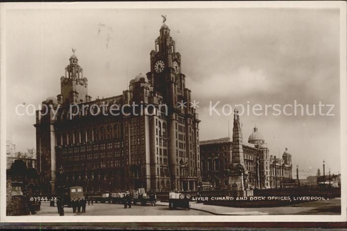 Liverpool Liver Cunard Building and Dock Offices